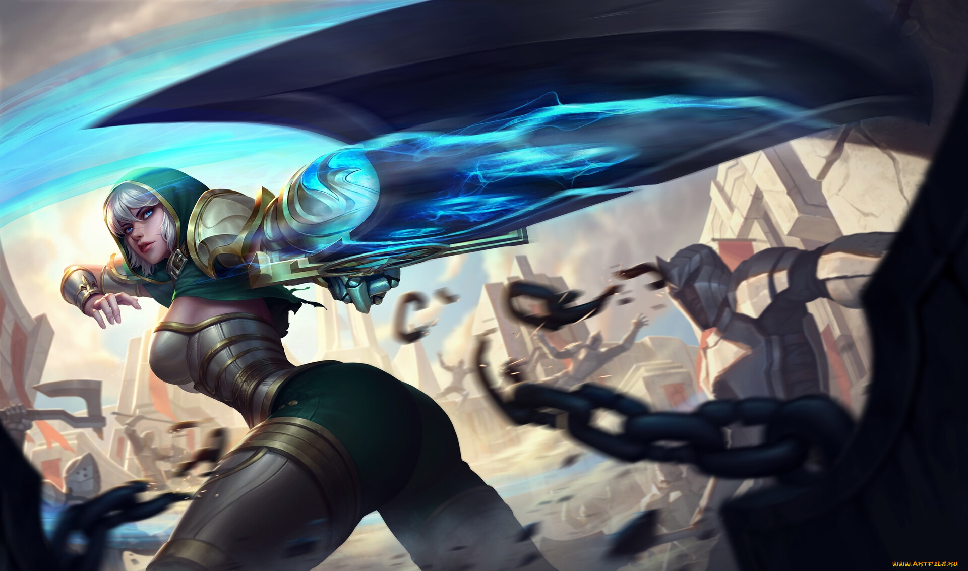  , league of legends, riven, , 